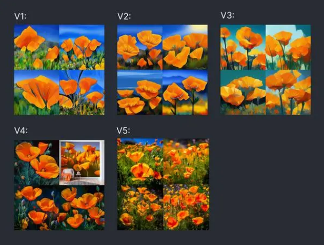 Midjourney各個(gè)版本ai繪畫(huà)效果差別對(duì)比