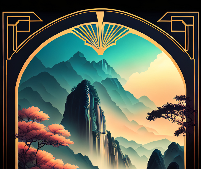 Midjourney提示詞咒語(yǔ)：ai繪畫(huà)國(guó)風(fēng)國(guó)潮風(fēng)格