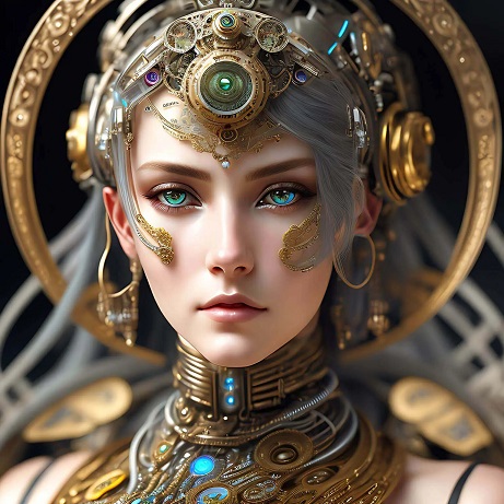 AI繪畫科幻圖片1