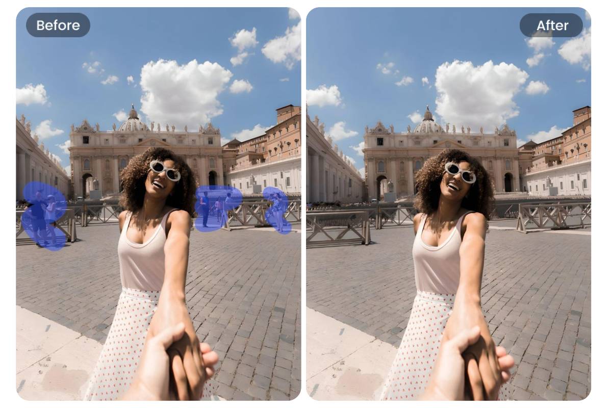 快速自動(dòng)刪除圖片中不要的元素