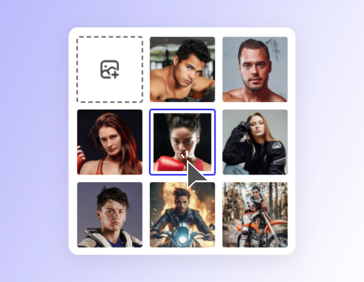 上傳AI換臉自拍照